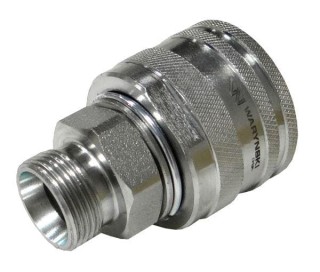 Szybkozłącze hydrauliczne wtyczka polska M22x1,5 Waryński