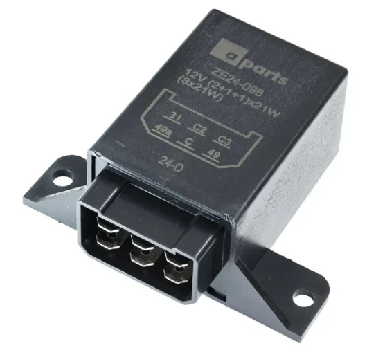 Przerywacz kierunkowskazów 12V Zetor MF  (2+1+1) x 21W lub (8 x 21W) 62455721 APARTS