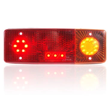 Lampa zespolona diodowa tylna, prawa, kierunkowskaz, pozycja, stop, WE549D9P, 12V / 24V, C-360, przyczepa 50657195, 480 waś