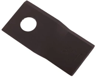 Nóż. nożyk kosiarka lewy 100x48x3mm otwór 19 zastosowanie 570419 Niemeyer WARYŃSKI