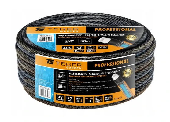 Wąż ogrodowy 3/4 cala 30 m "PROFESSIONAL- EXTRA FLEX" TEGER