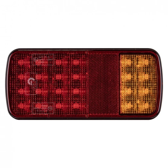Lampa tylna zespolona LED 3 segmentowa 12/24V uniwersalna L2505