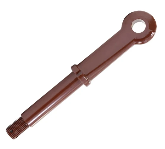 Ucho dyszla przyczepy D-50 D-83 P-4 gwint M42x4,5, długość L-530 mm, średnica otworu 40 mm, Przyczepa 6070100001 APARTS