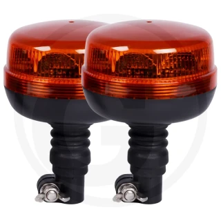 Lampa błyskowa Led Zestaw obrotowych błyskowych lamp synchronizowane