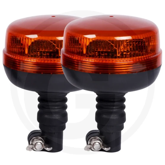 Lampa błyskowa Led Zestaw obrotowych błyskowych lamp synchronizowane