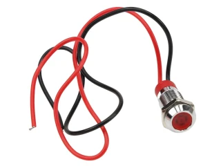 Lampka kontrolna LED FI16 12/24V czerwona